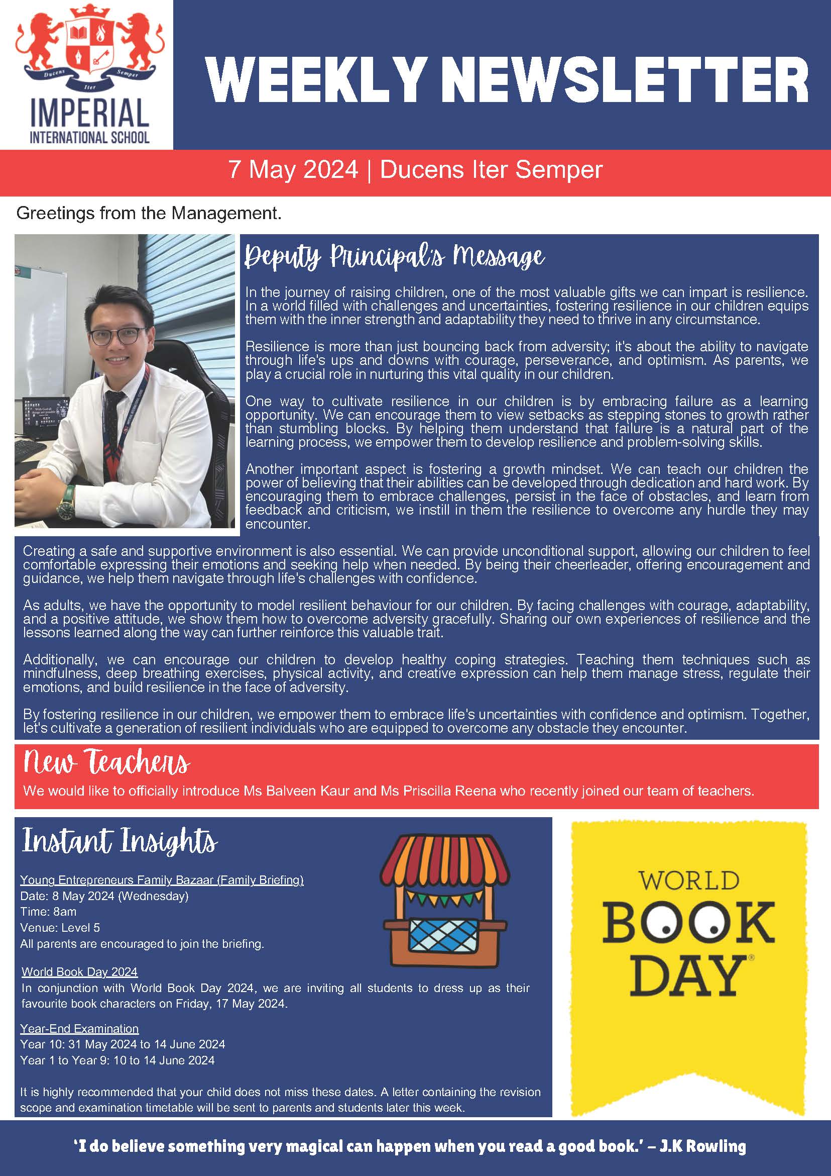 Weekly Newsletter_7 May 2024
